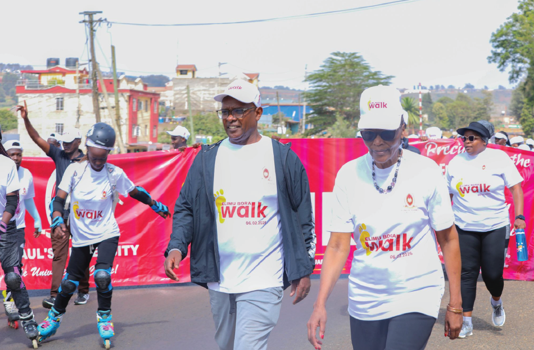 A Sea of White in Limuru: The Elimu Bora Walk Paves the Way for Student Futures