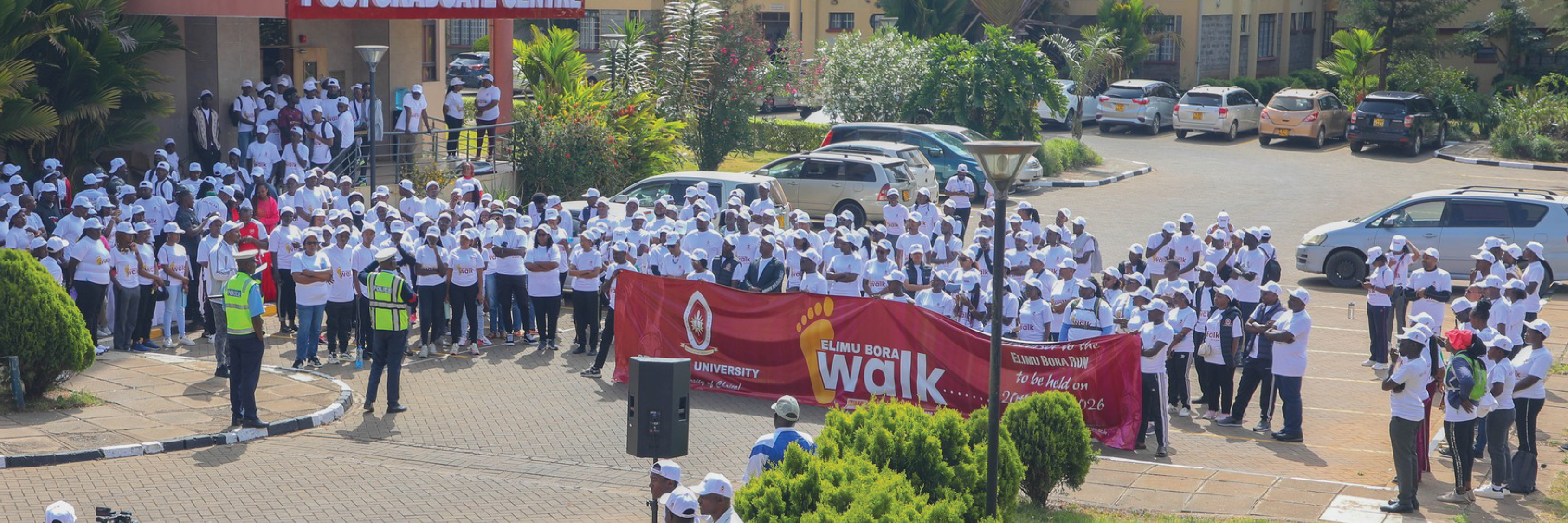 A Sea of White in Limuru: The Elimu Bora Walk Paves the Way for Student Futures
