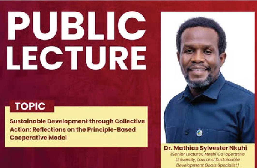 Reflections on the Cooperative Model: A Public Lecture by Dr. Mathias Sylvester Nkuhi