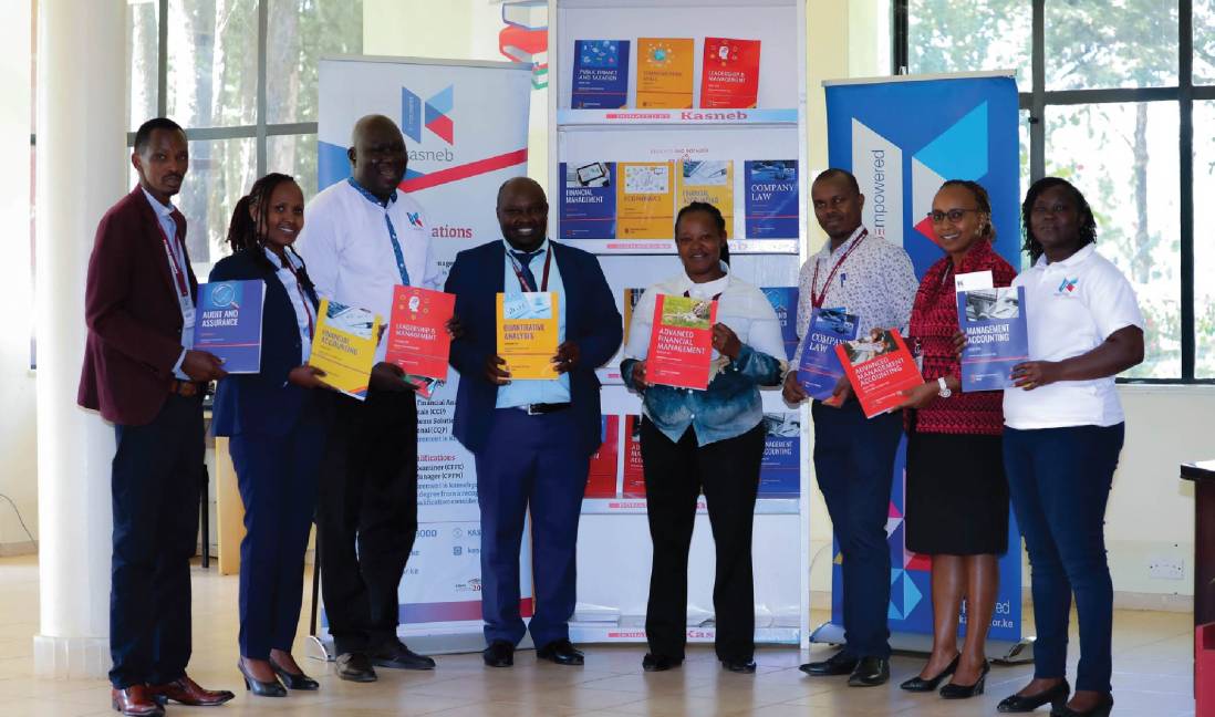 Empowering Future Professionals: St. Paul’s University Receives Textbook Donation from KASNEB