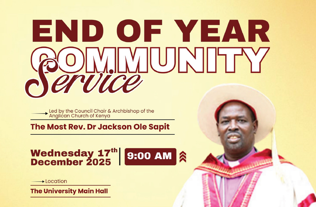 Gather with Gratitude: Invitation to the St. Paul’s University End of Year Community Service