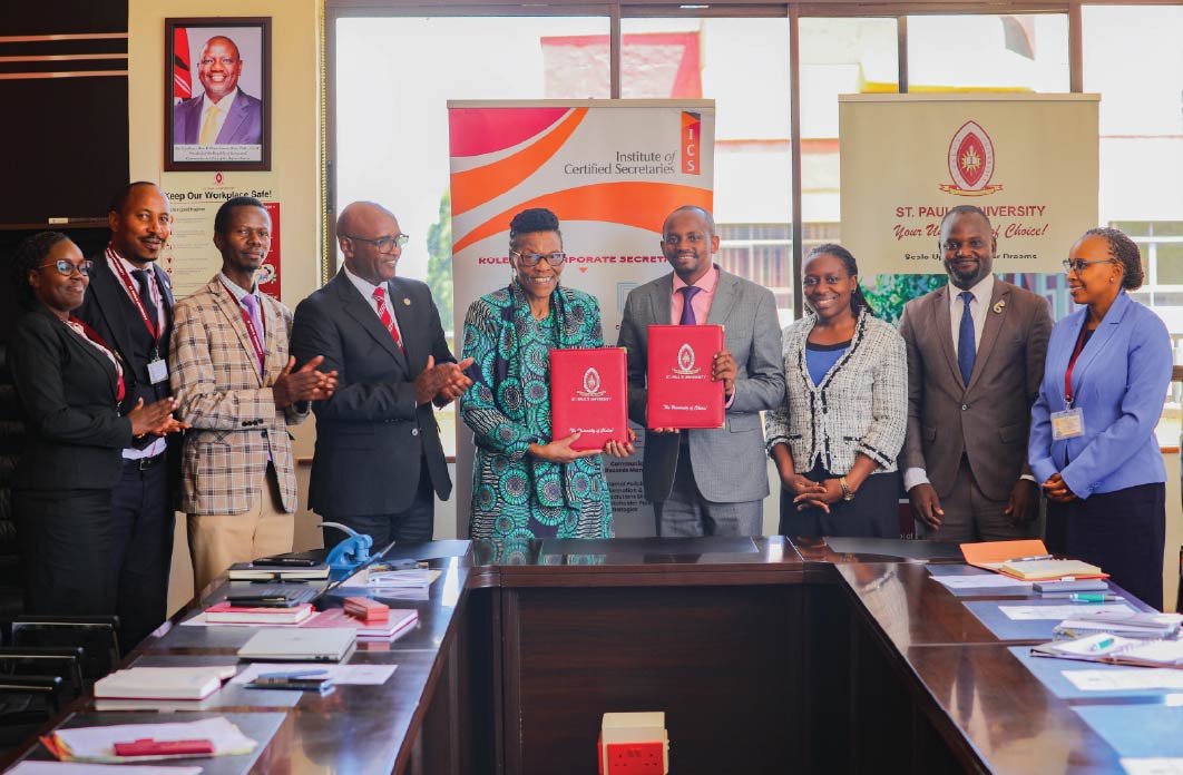 Celebrating Collaboration: St. Paul’s University and ICS Sign Landmark MOU