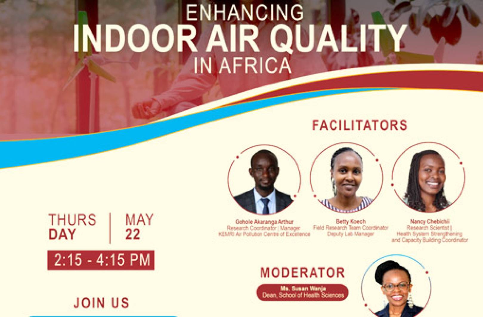 Research and Innovation Directorate Set to Host a Webinar on Enhancing Indoor Air Quality in Africa