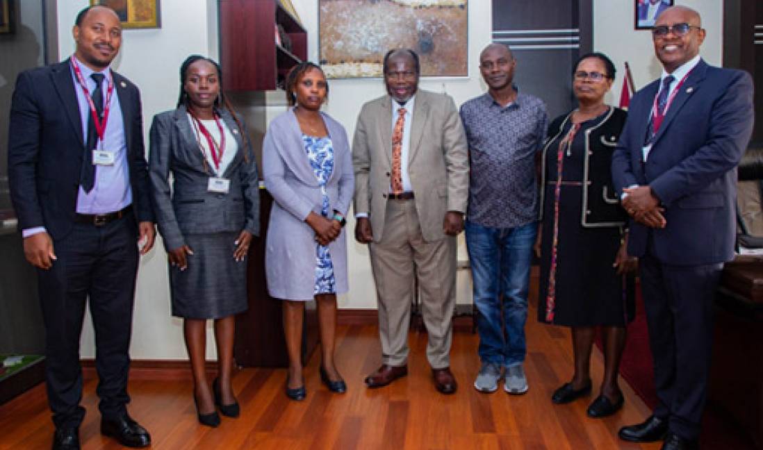 SPU hosts officials from The State Department for Higher Education and Research