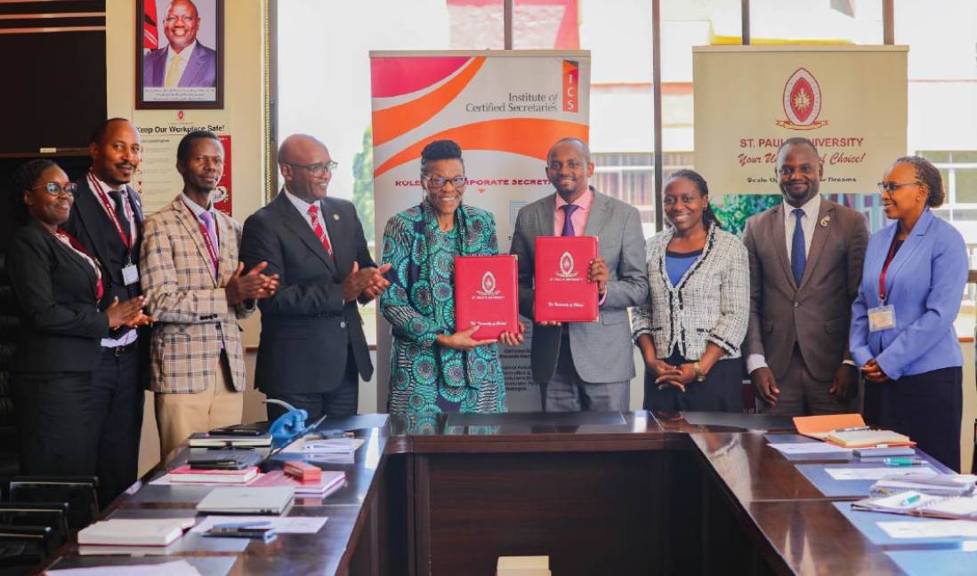 Celebrating Collaboration: St. Paul’s University and ICS Sign Landmark MOU