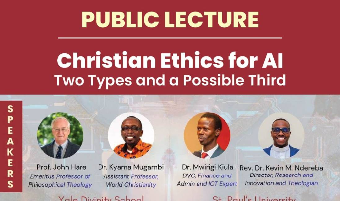 Shaping the Digital Frontier: St. Paul’s University and Yale Divinity School to Host Public Lecture on AI and Christian Ethics