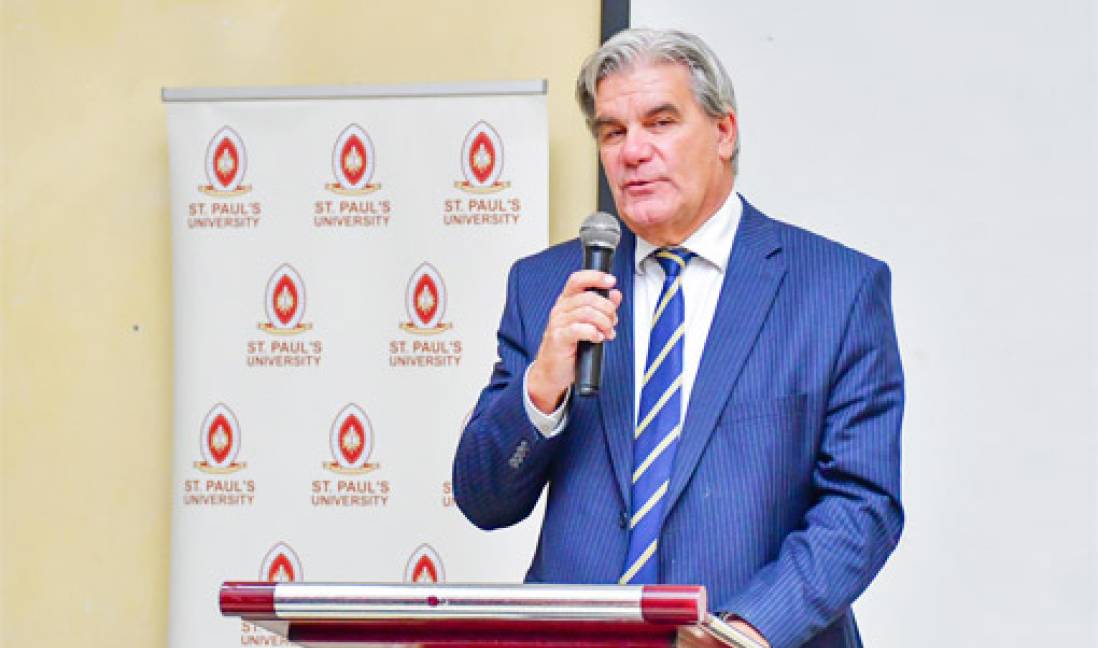 SPU Hosts H.E. Dragan Zupanjevac the Ambassador of Serbia to Kenya